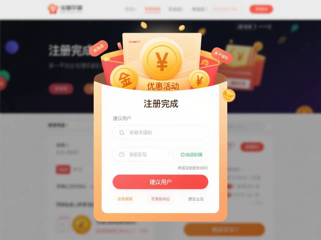 值得一提的是，平台可能会在注册完成后提供一些新手福