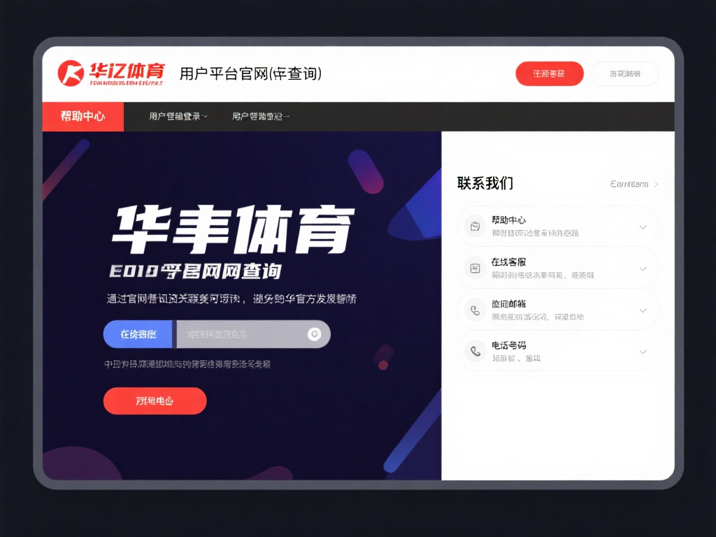 华体会体育客服电话号码 (华体会体育客服电话号码查询及联系方式指南) 官方网站查询:用户可以登录华体会体育的官方网站,在